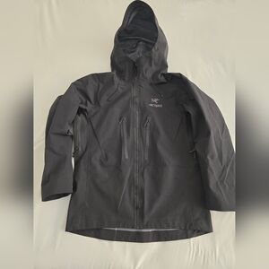 Arc'teryx Alpha Mens Black Jacket Size Large